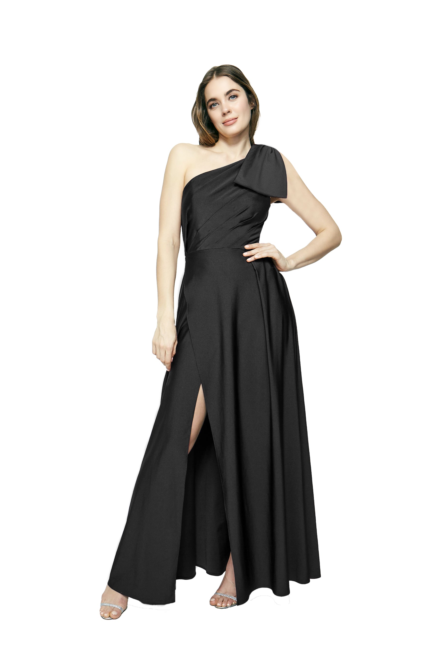 bari jay one shoulder bridesmaid dress Bari Jay Bridesmaid Dress 2212 Red