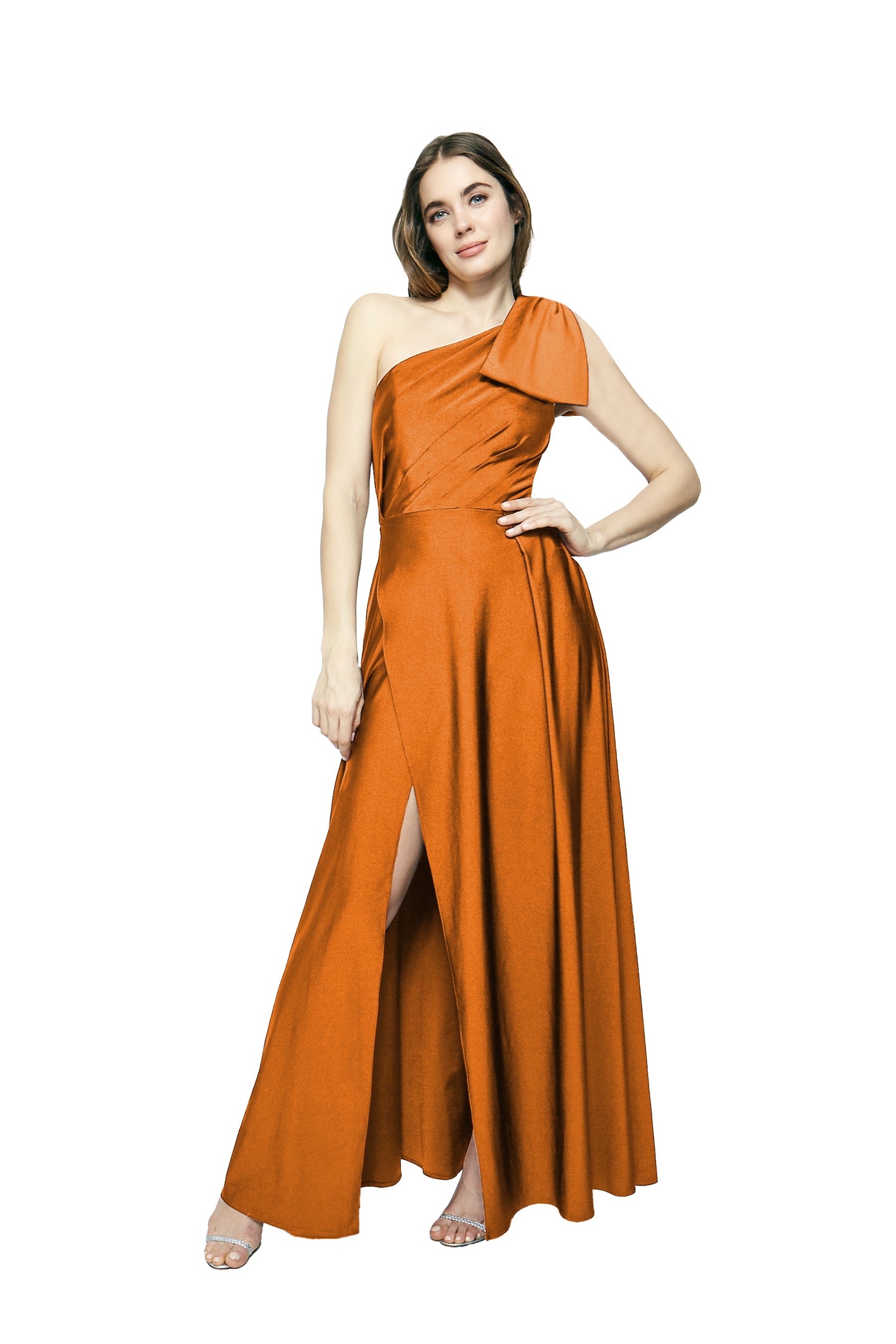 bari jay one shoulder bridesmaid dress Bari Jay Bridesmaid Dress 2403 Evergreen