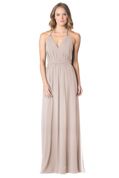 Layered Chiffon Bari Jay Bridesmaids Dresses