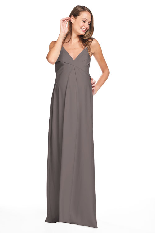 Grey Maternity Bridesmaid Dresses