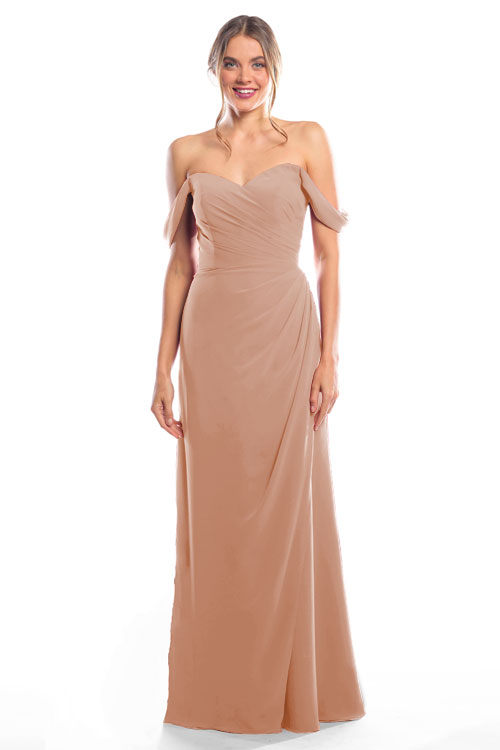 Layered Chiffon Bari Jay Bridesmaids Dresses