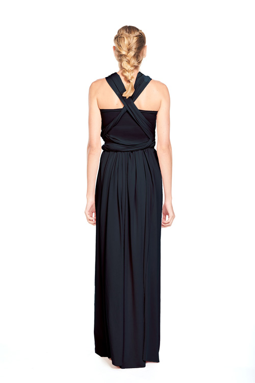 Nova cross best sale front maxi dress